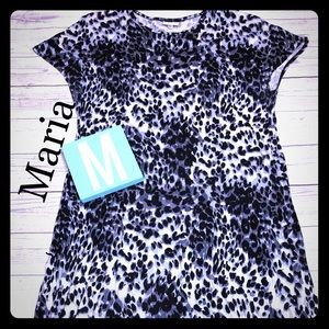 LuLaRoe Maria dress leopard print